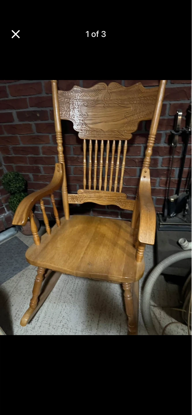Wooden Rocking Chair