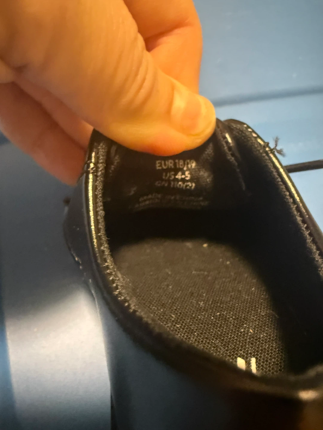 H&M Black Dress Shoes Toddler EUR 18/19 - photo 3