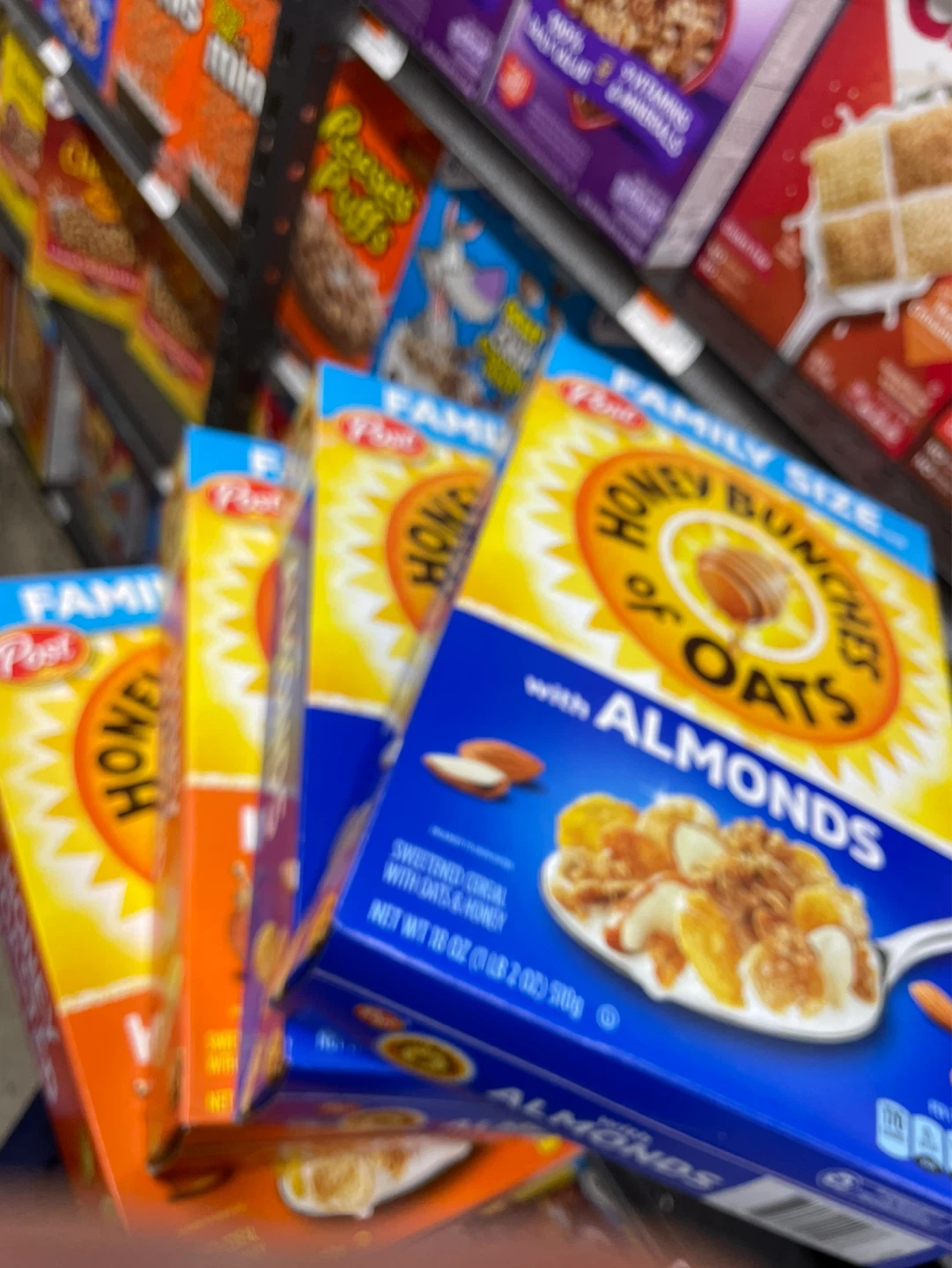 ⚽️Post Honey Bunches of Oats Cereal with Almonds - photo 3