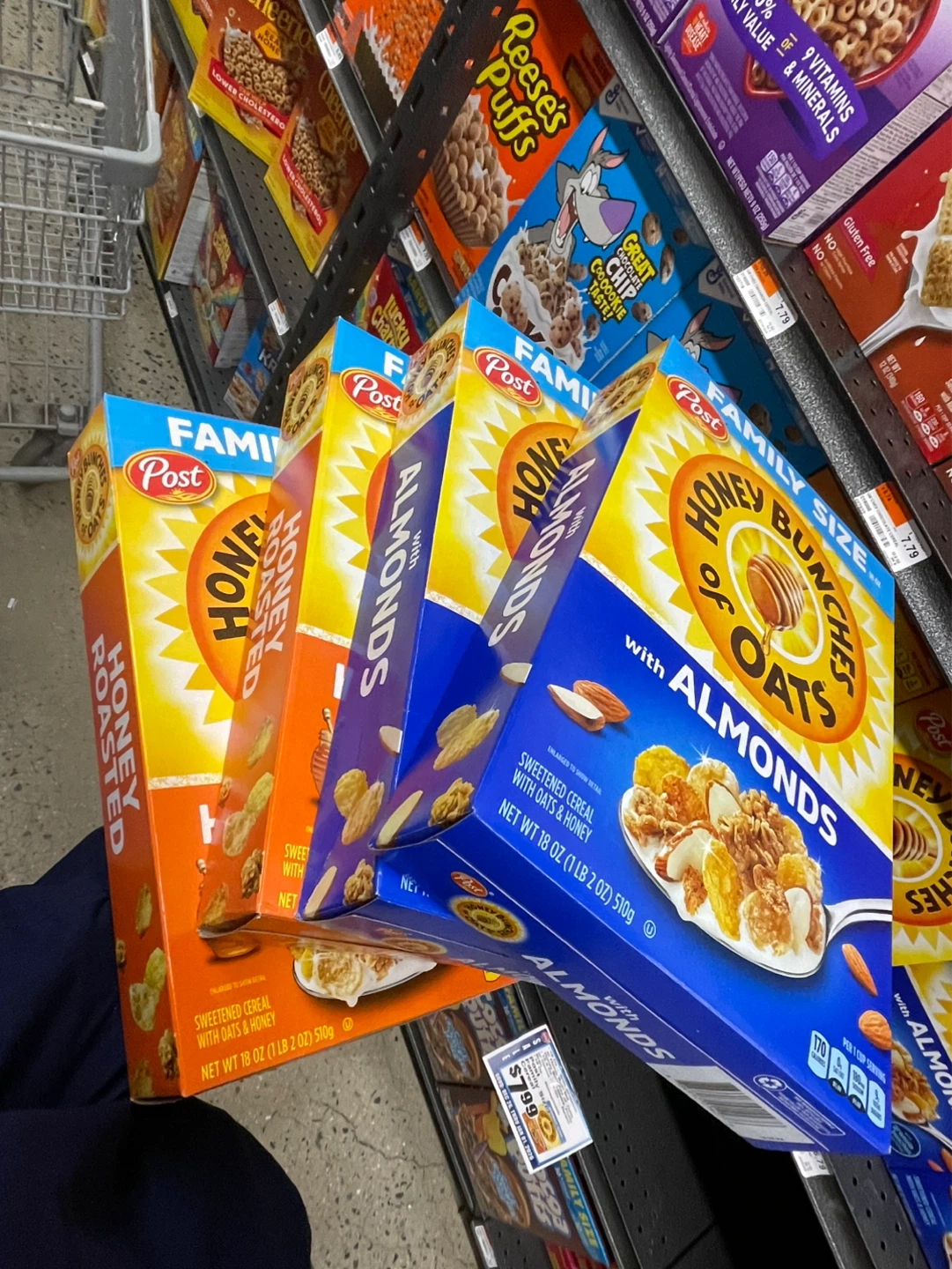 ⚽️Post Honey Bunches of Oats Cereal with Almonds - photo 2