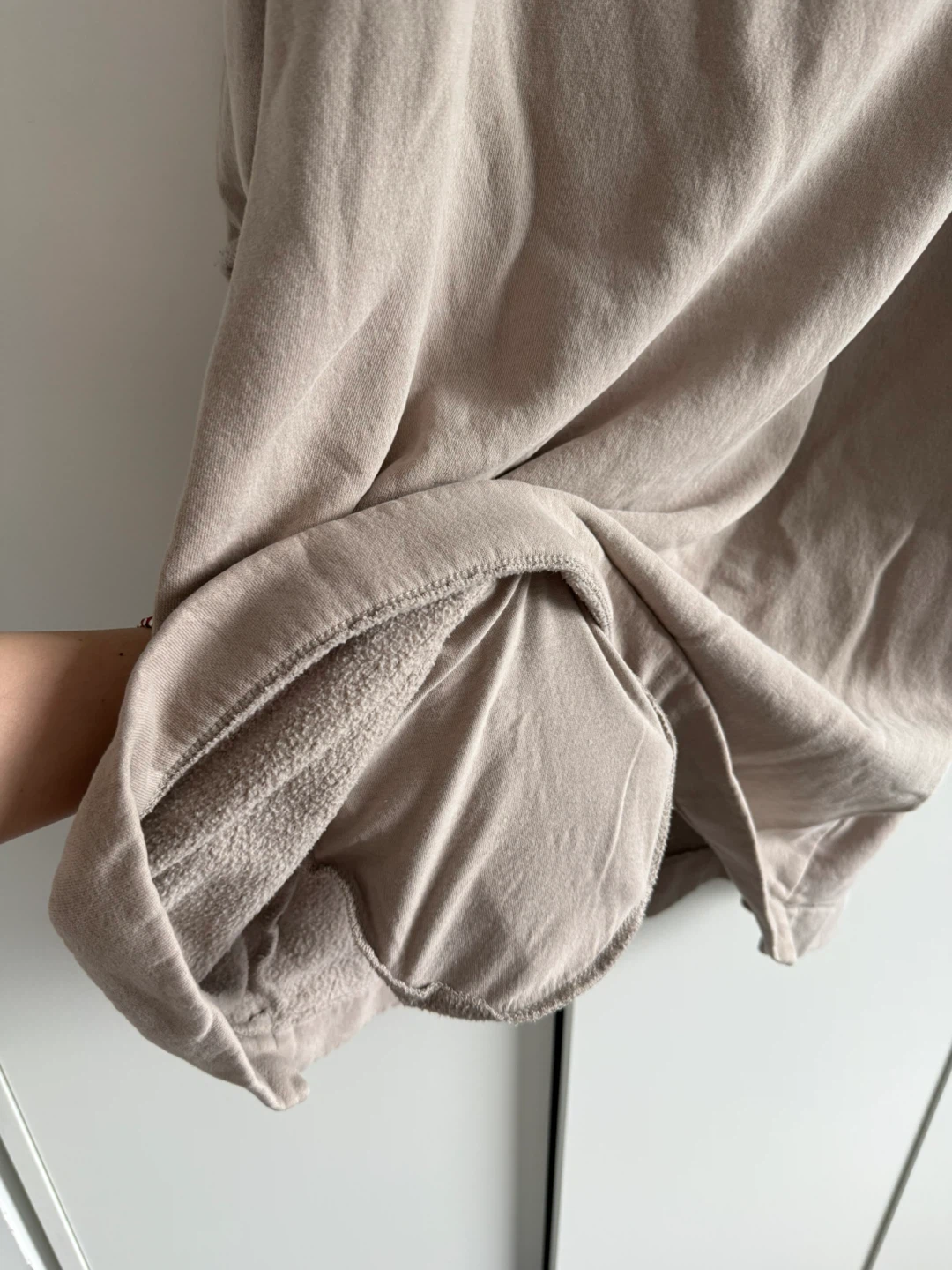 Beige Crewneck Sweatshirt ⚽️ - photo 2