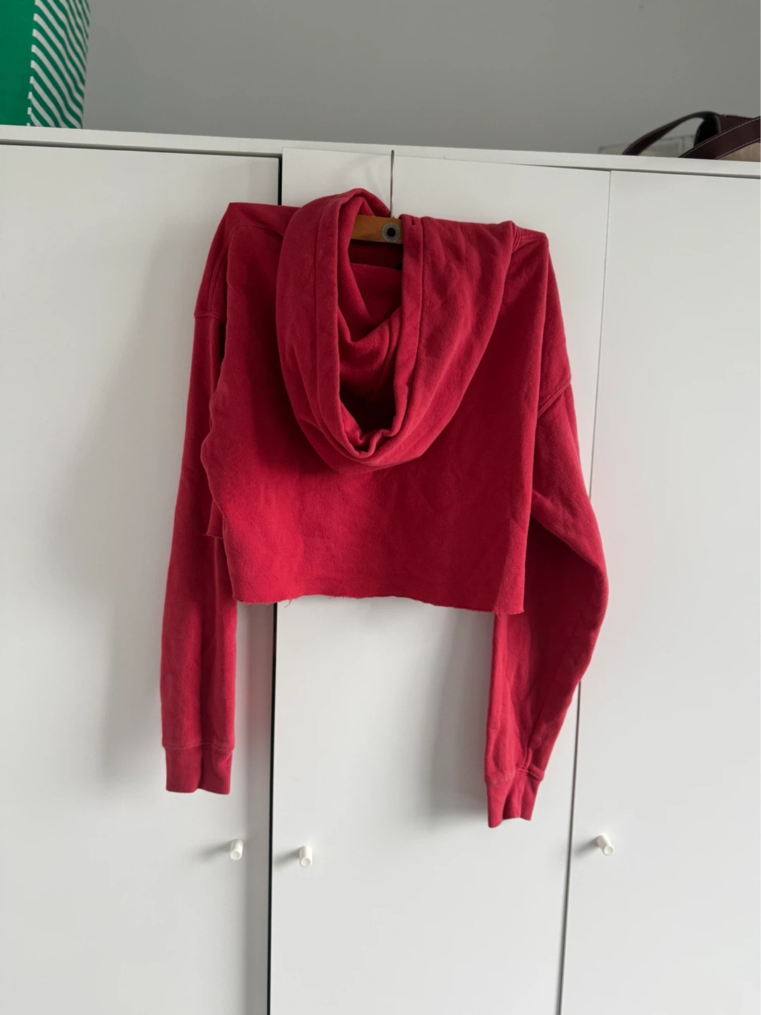 Red Cropped Hoodie ⚽️ - photo 2