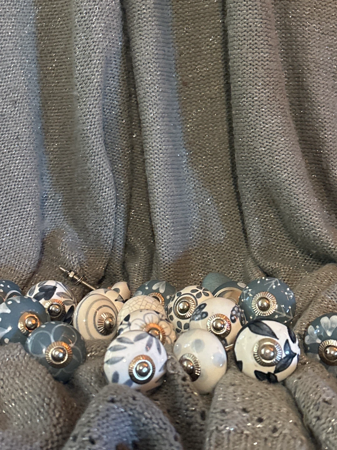 Decorative Ceramic Knobs (Set of 20)