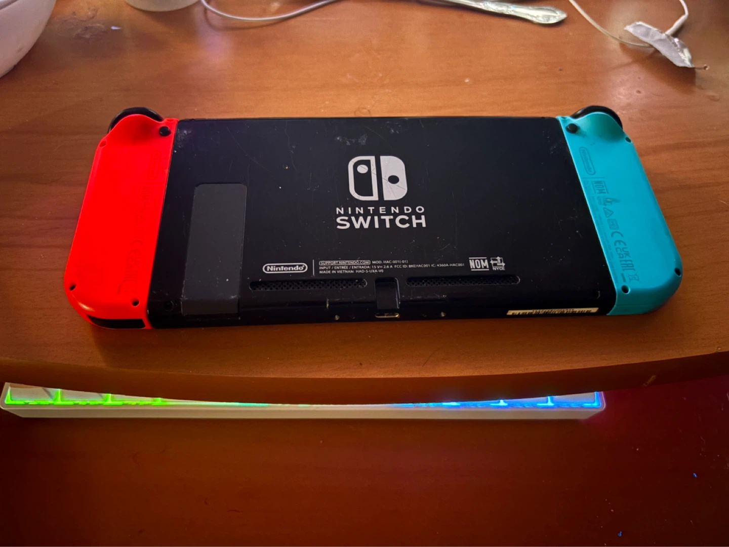 Nintendo Switch Console - Red/Blue - photo 2