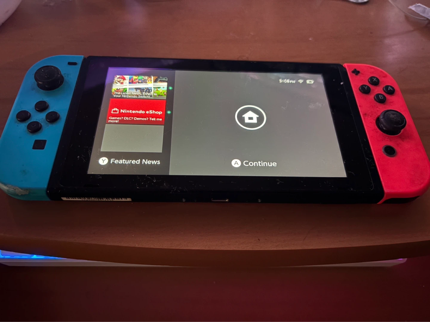 Nintendo Switch Console - Red/Blue
