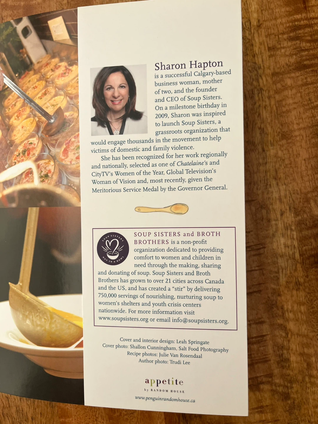 Brand New! The Soup Sisters and Broth Brothers Cookbook - photo 3