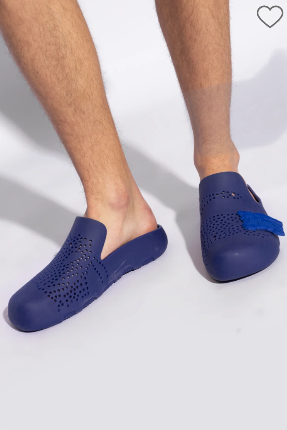 ⚽️Burberry Men's blue slip-on clogs - photo 5