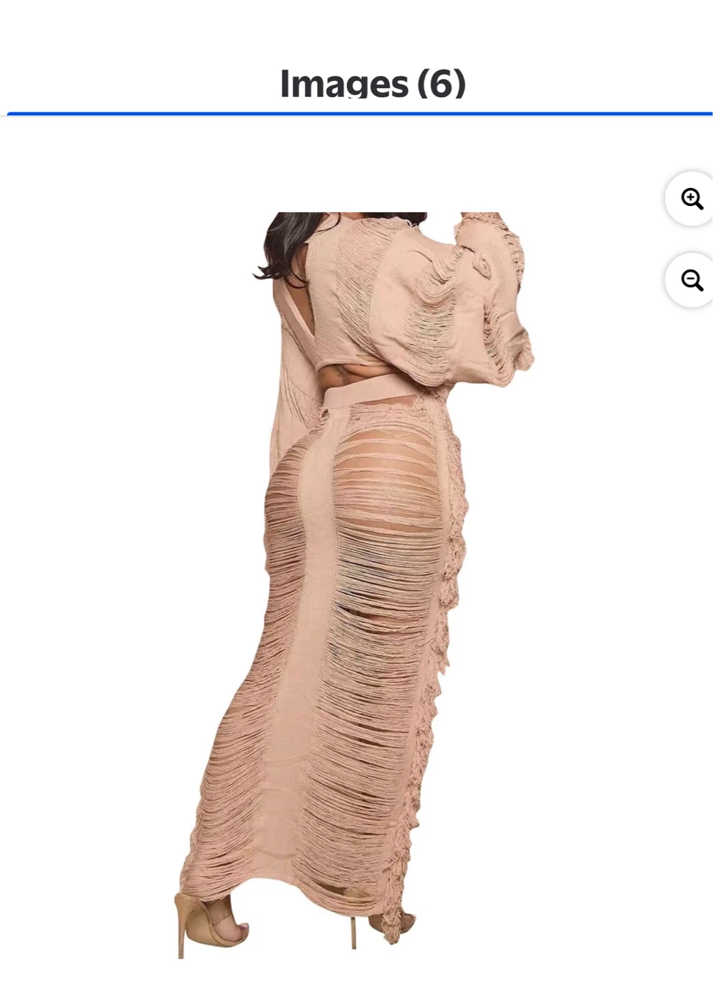 Knit Maxi Dress and Top Set - photo 3