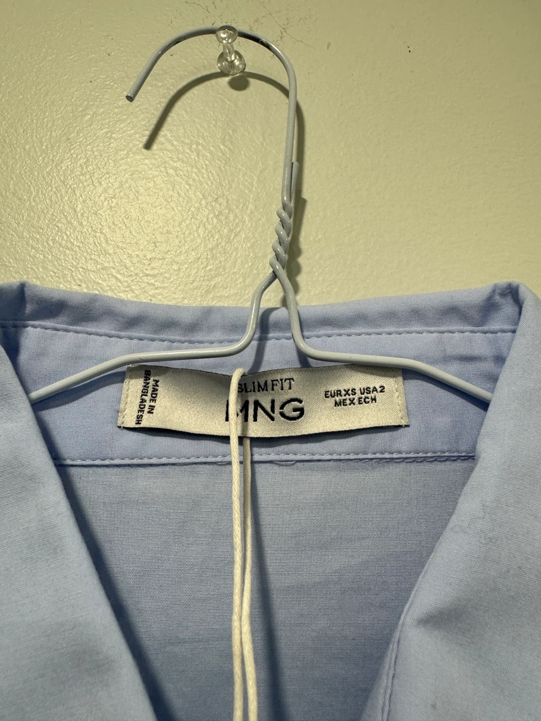 MNG Poplin Slim Fit Shirt size XS - photo 3