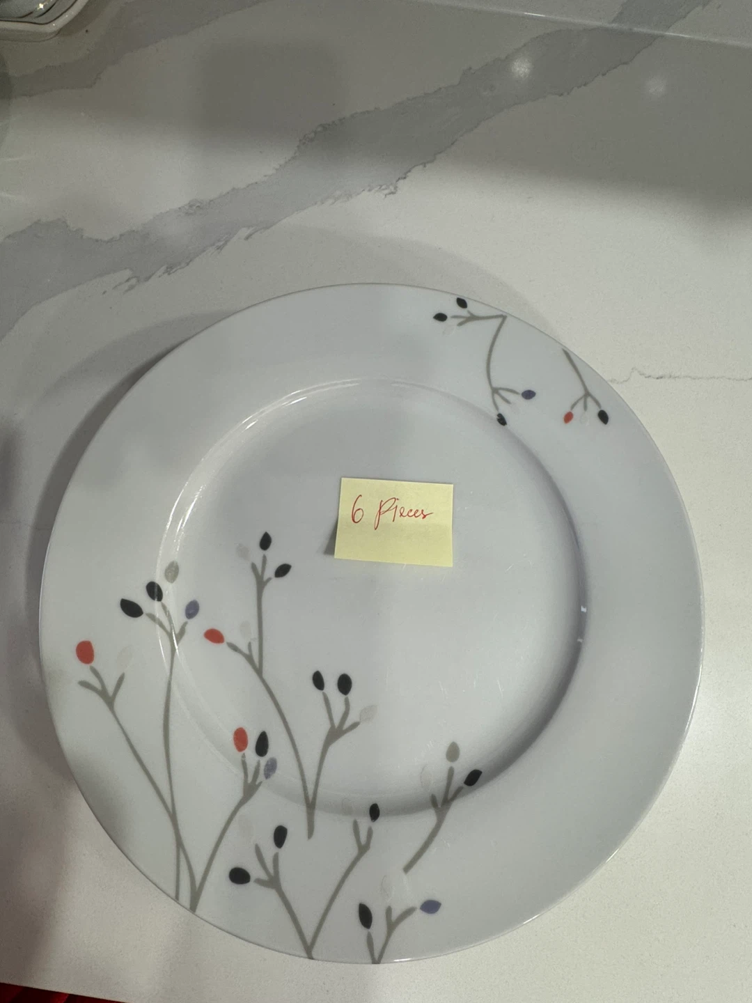 Amazon Basics Dinner Plates - 6 Piece Set - photo 4