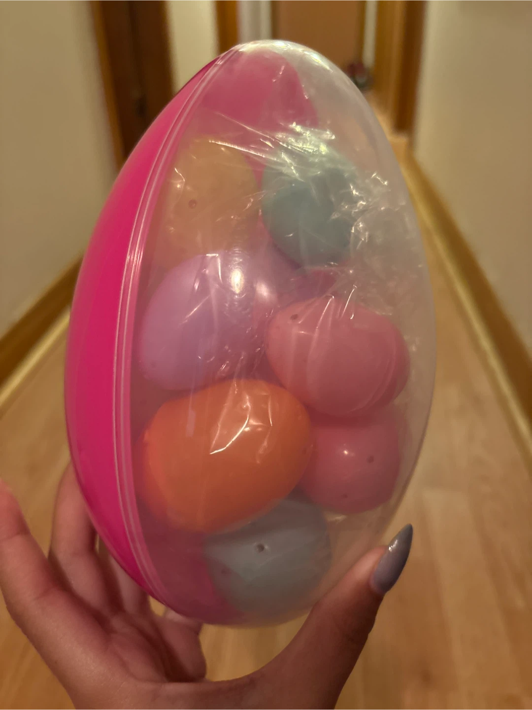 ⚽️ Plastic Easter Egg filled with smaller eggs