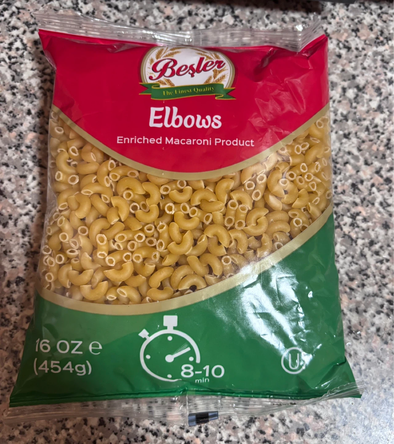 ⚽️Besler Elbows Enriched Macaroni Product 16 oz