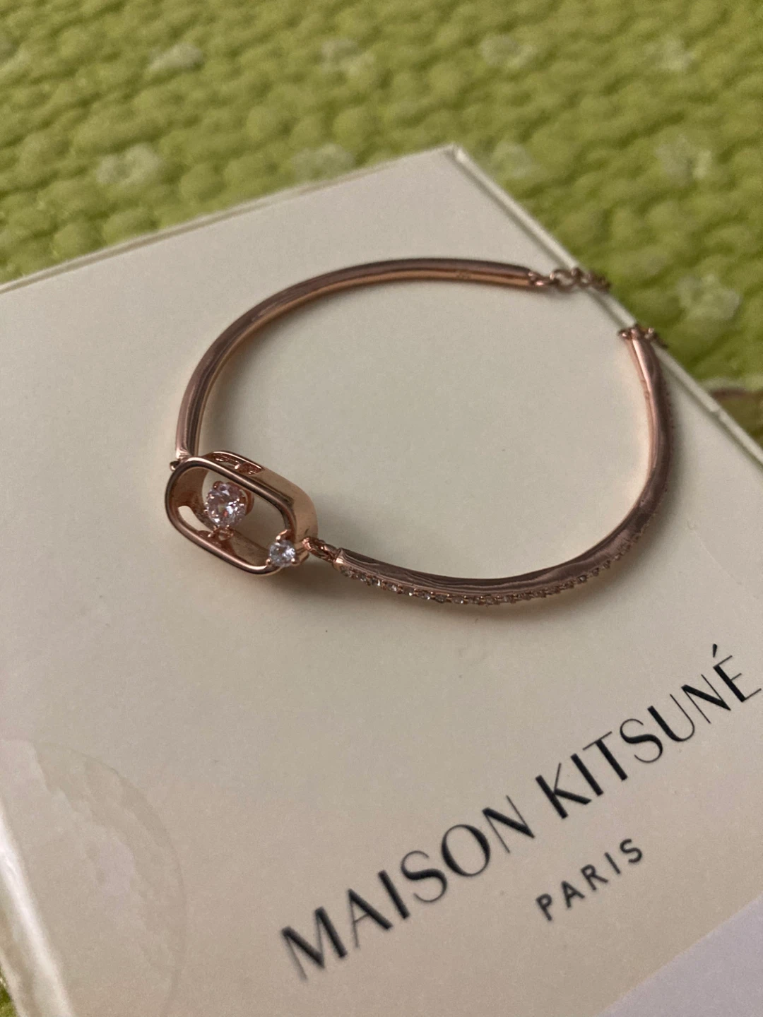 Swarovski Rose Gold Bracelet with Stones⚽️ - photo 2