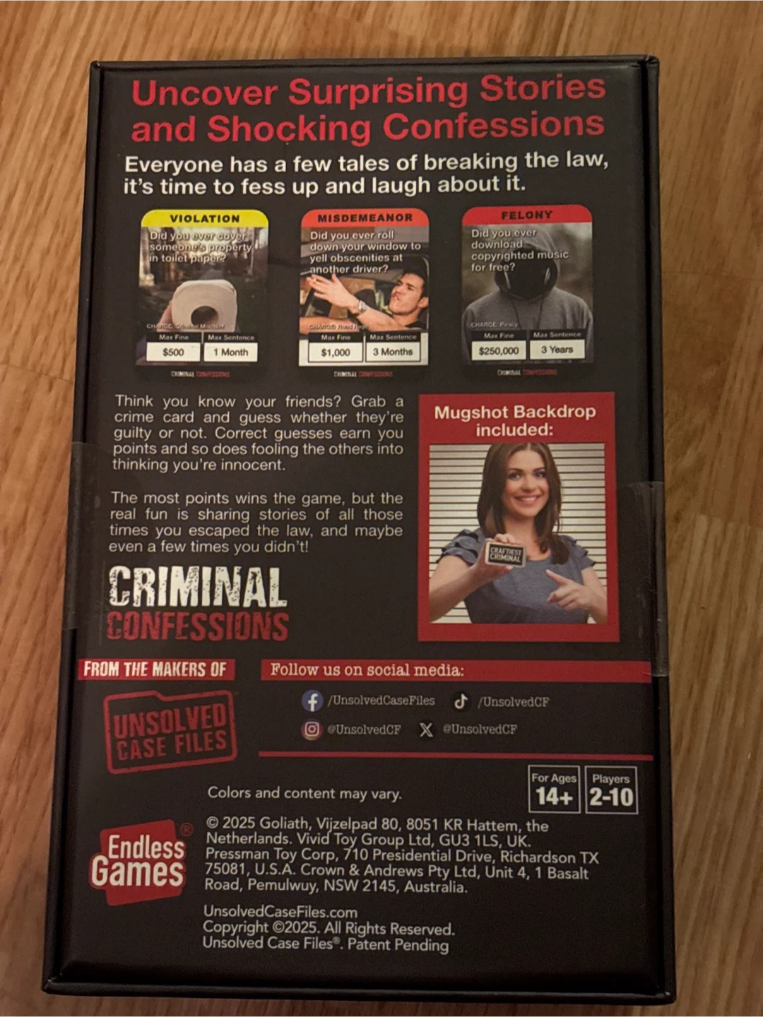 ⚽️ Criminal Confessions Game - photo 2