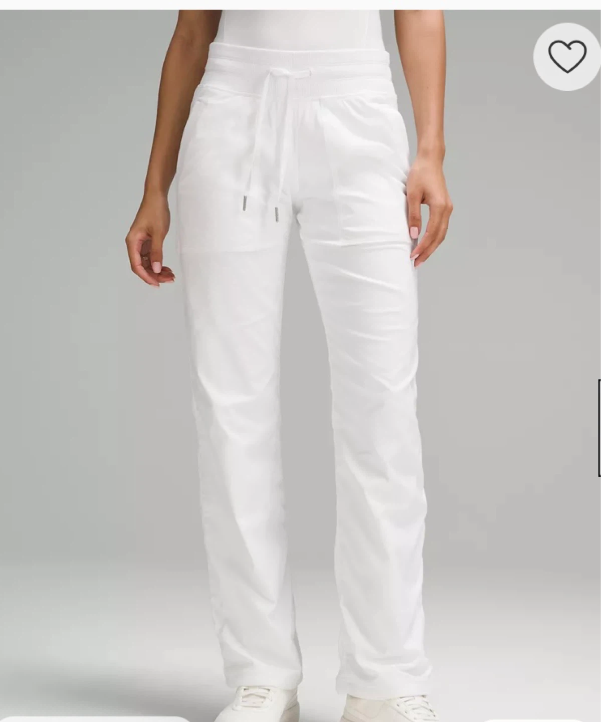 Lululemon White studio  Pants