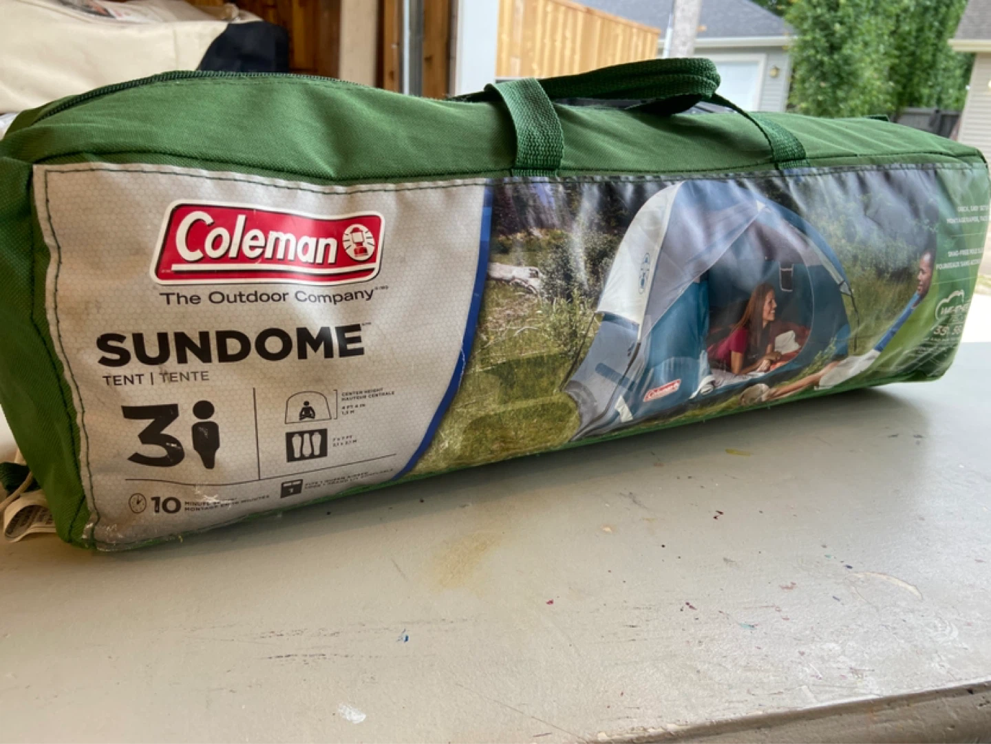 Tent - Coleman Sundome 3 Person, Blue - photo 4