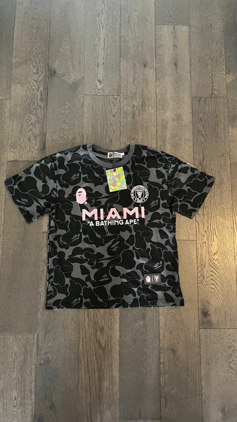 A Bathing Ape Miami Camo Jersey T-Shirt