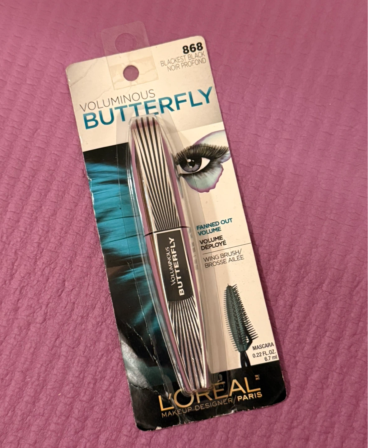 NEW⚽️L'Oreal Voluminous Butterfly Mascara - Blackest Black