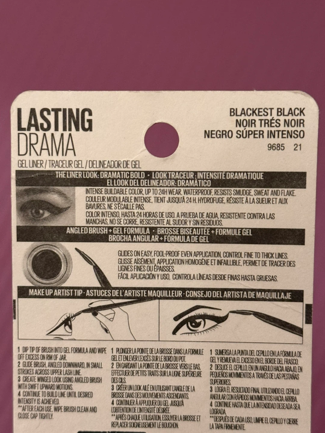 NEW⚽️Maybelline Lasting Drama Gel Eyeliner - photo 3