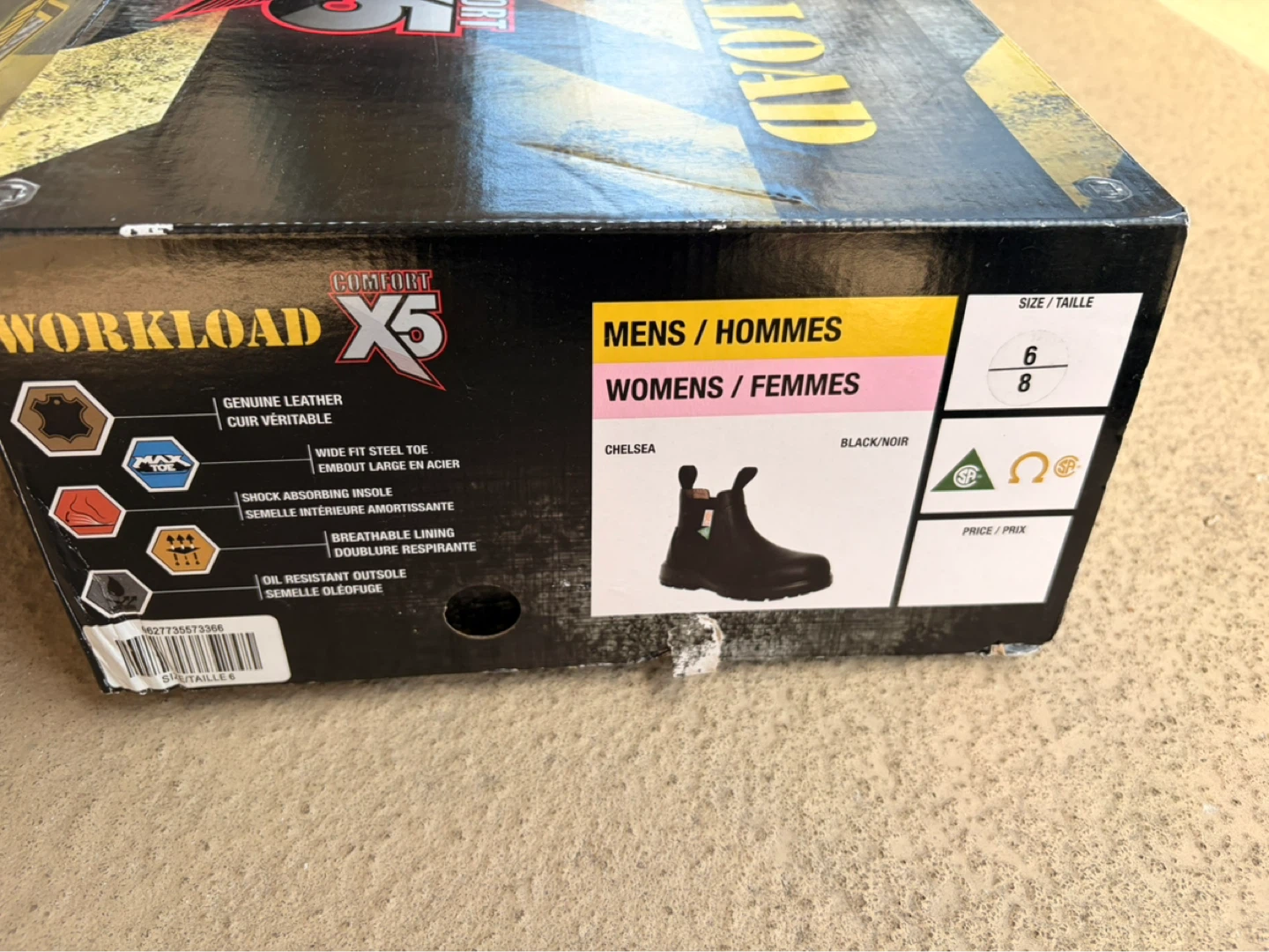 Workload Steel Toe Safety/Work Shoes - photo 3