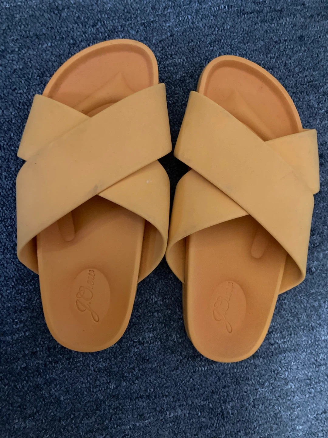 J.Crew Orange Slide Sandals⚽️ - photo 2