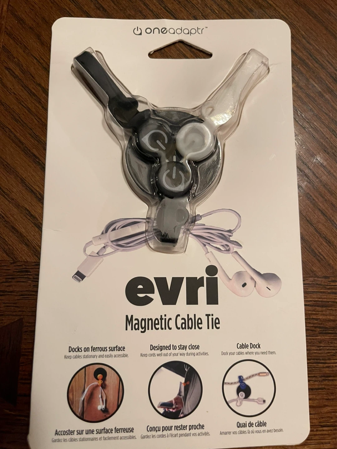 ⚽ oneadaptr evri Magnetic Cable Tie Set