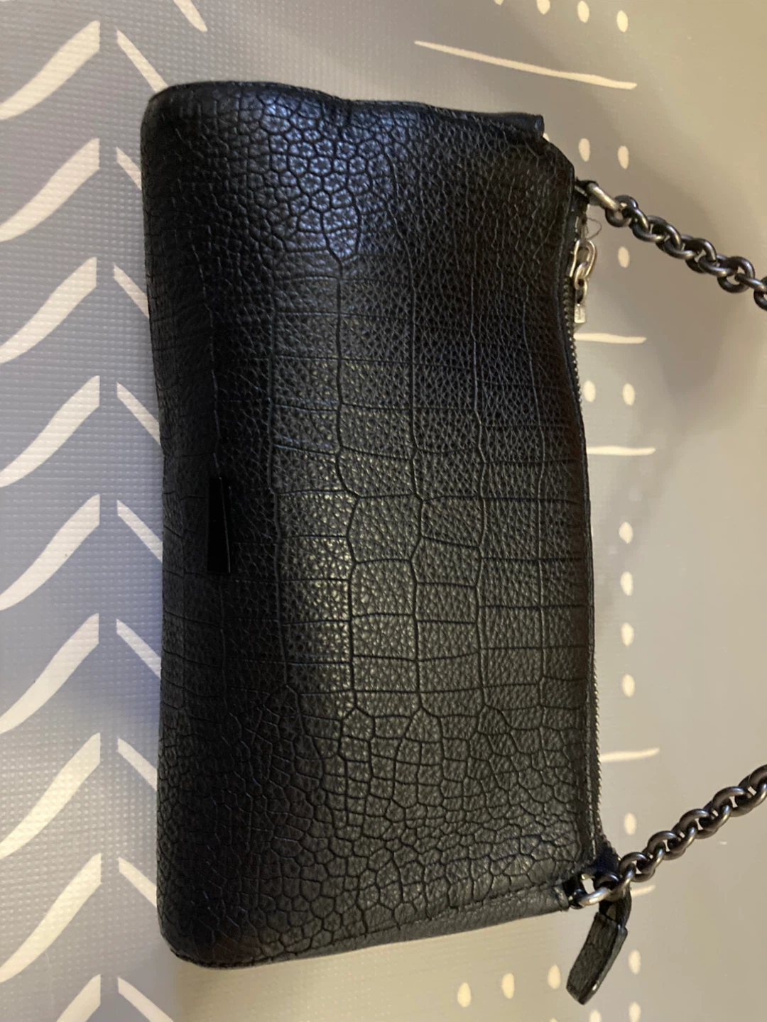Rouge & Lounge Black Clutch with Chain Strap⚽️ - photo 3