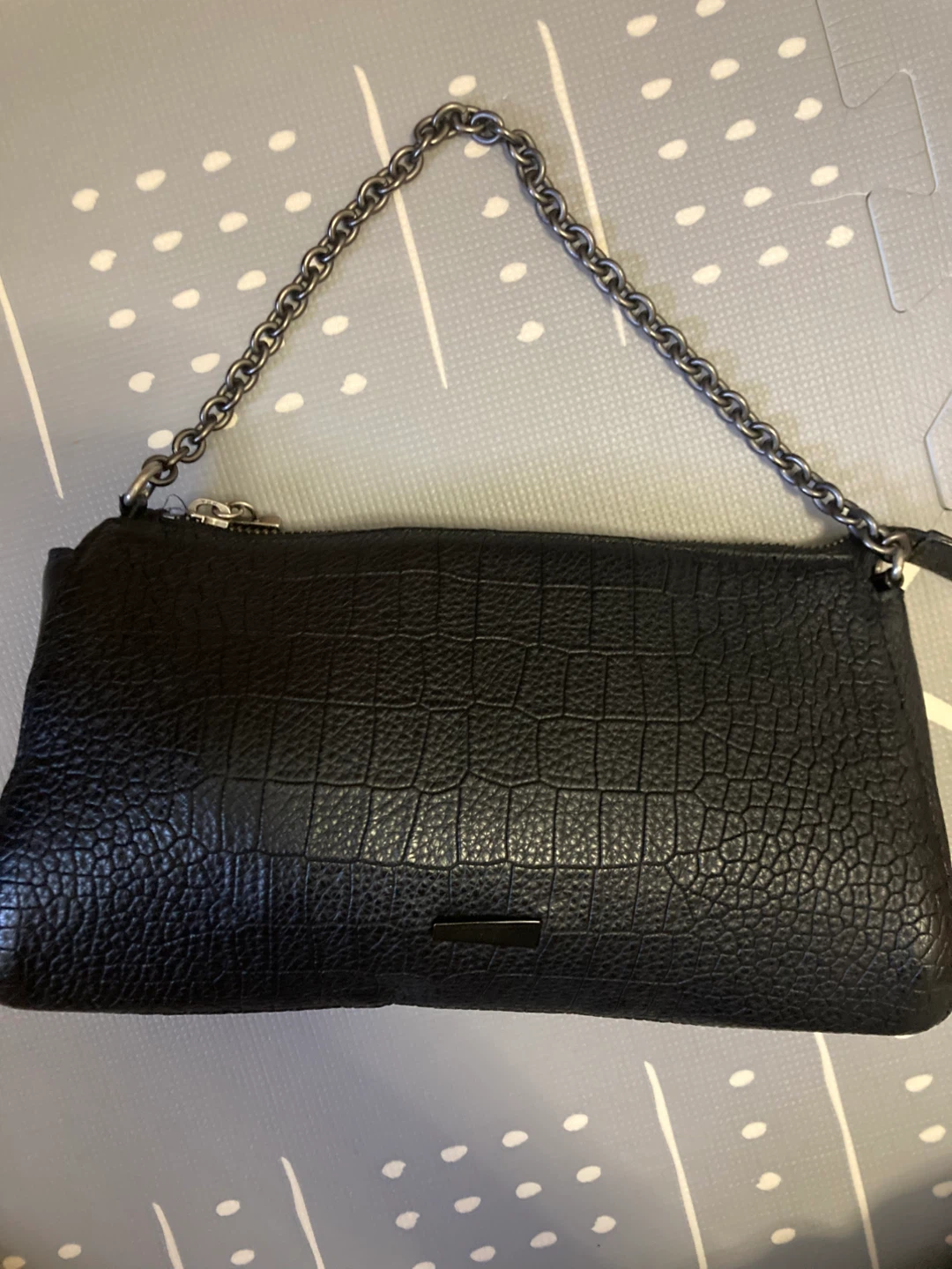 Rouge & Lounge Black Clutch with Chain Strap⚽️ - photo 4
