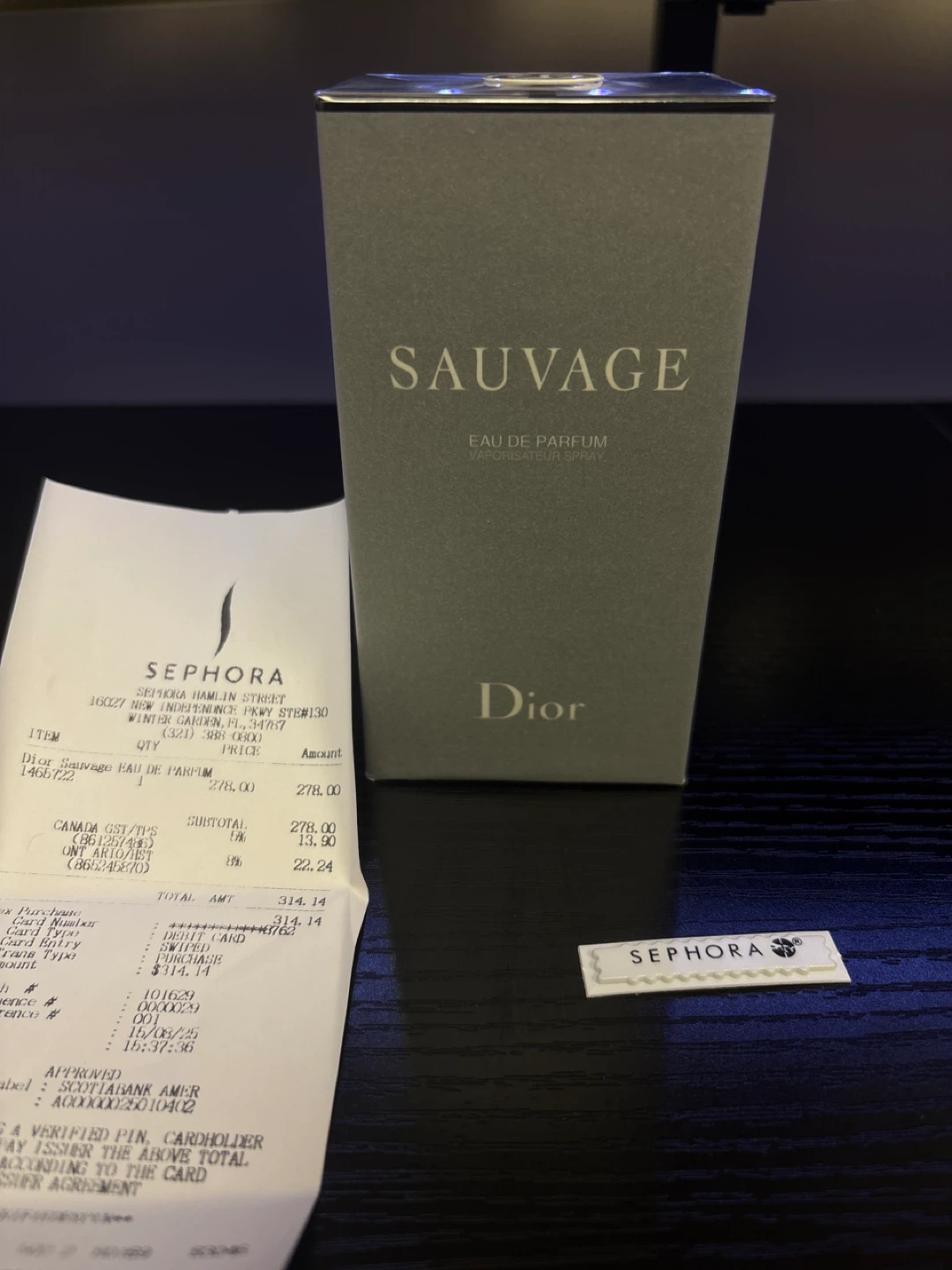 Dior Sauvage Eau de Parfum Vaporisateur Spray - photo 3