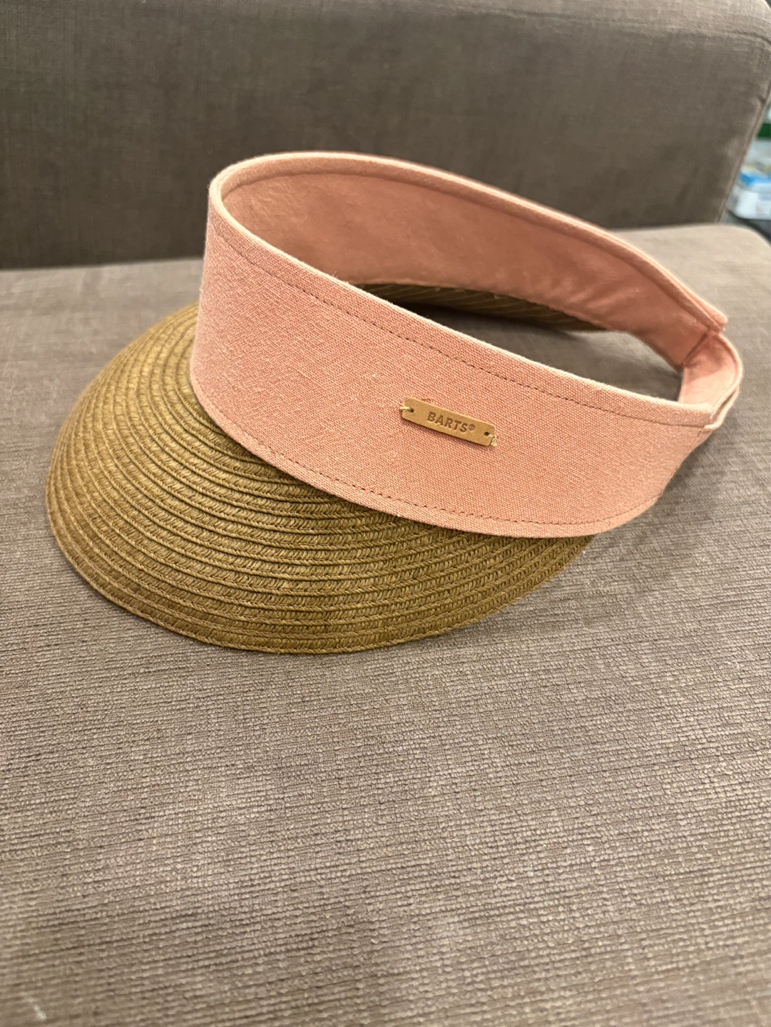Barts Vesder Visor Linen Blend Dusty Pink Resortwear - photo 5