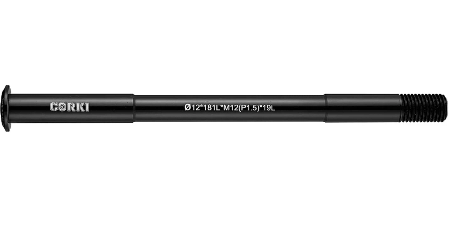 ⚽️ CORKI Bike Thru Axle 12x121mm M12 (P1.5) x 17L