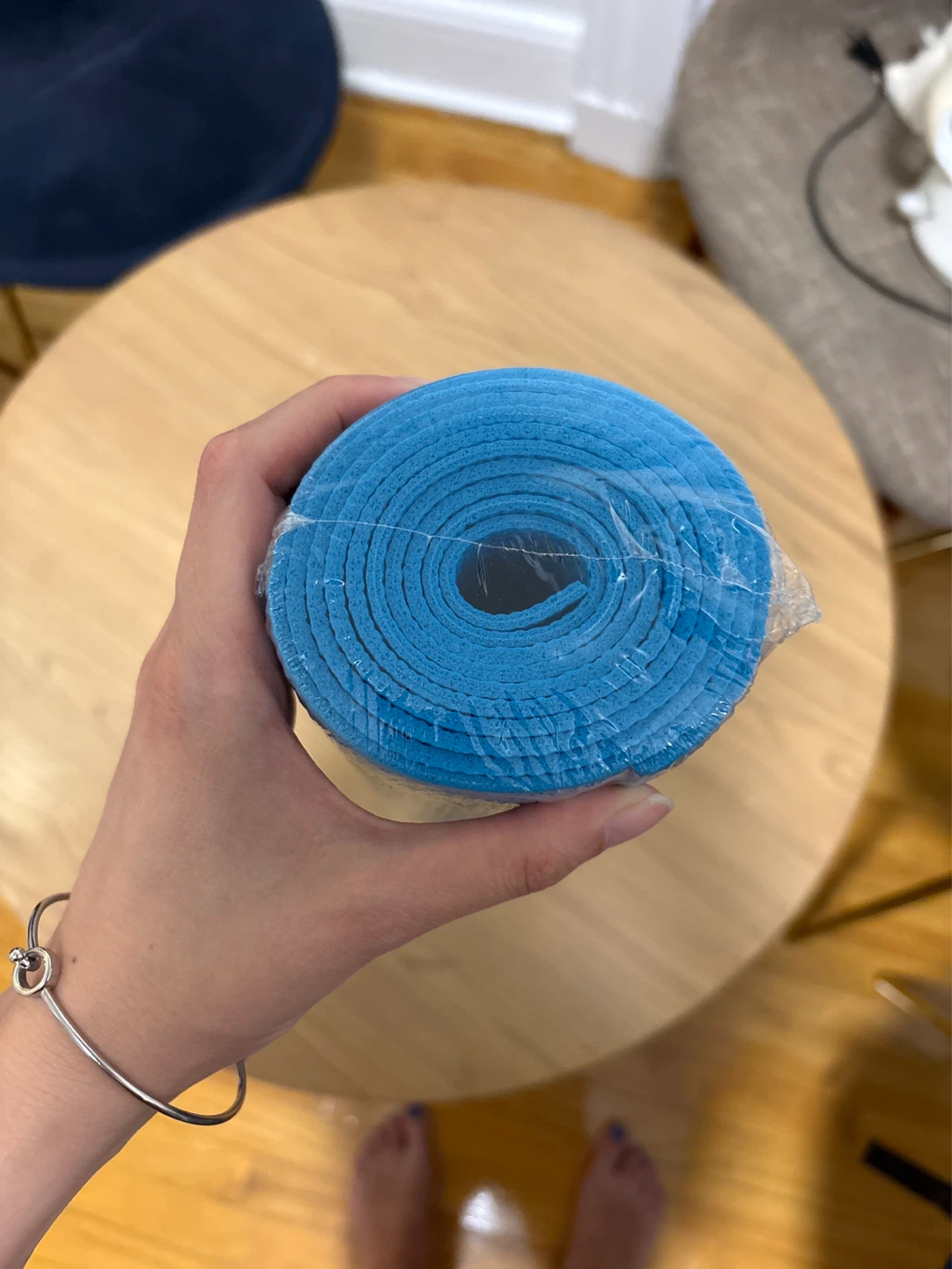 Brand new, Blue Yoga Mat - photo 2