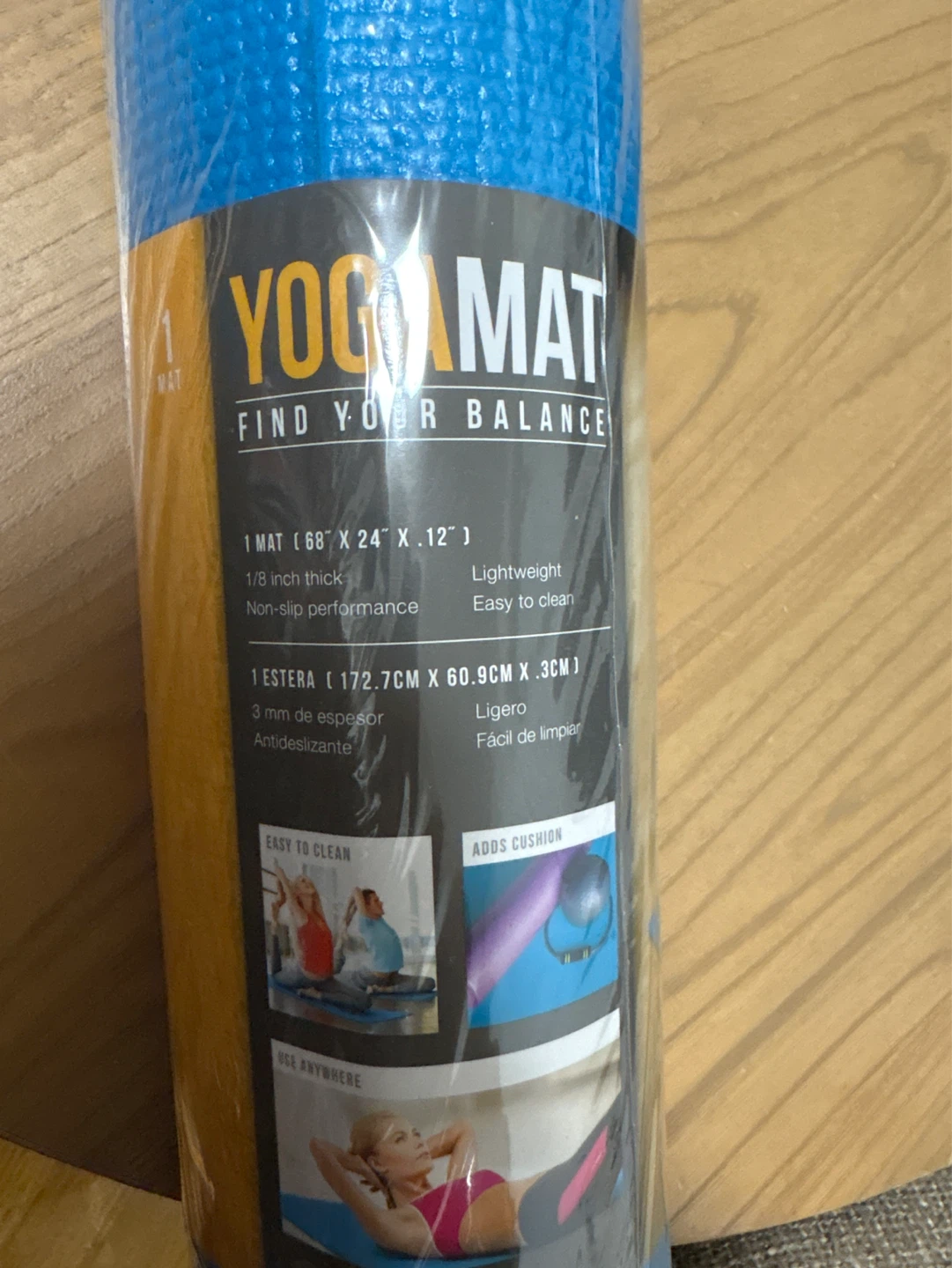 Brand new, Blue Yoga Mat
