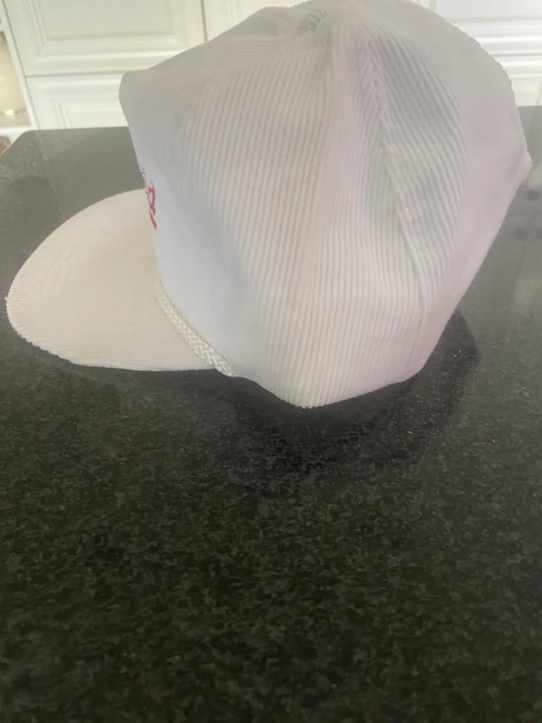 White Nu-Maid "naturally" Corduroy Hat - photo 5