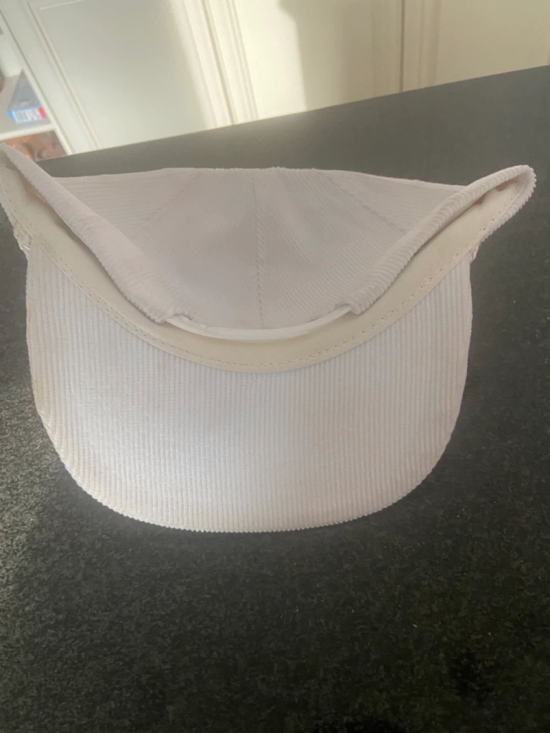 White Nu-Maid "naturally" Corduroy Hat - photo 2