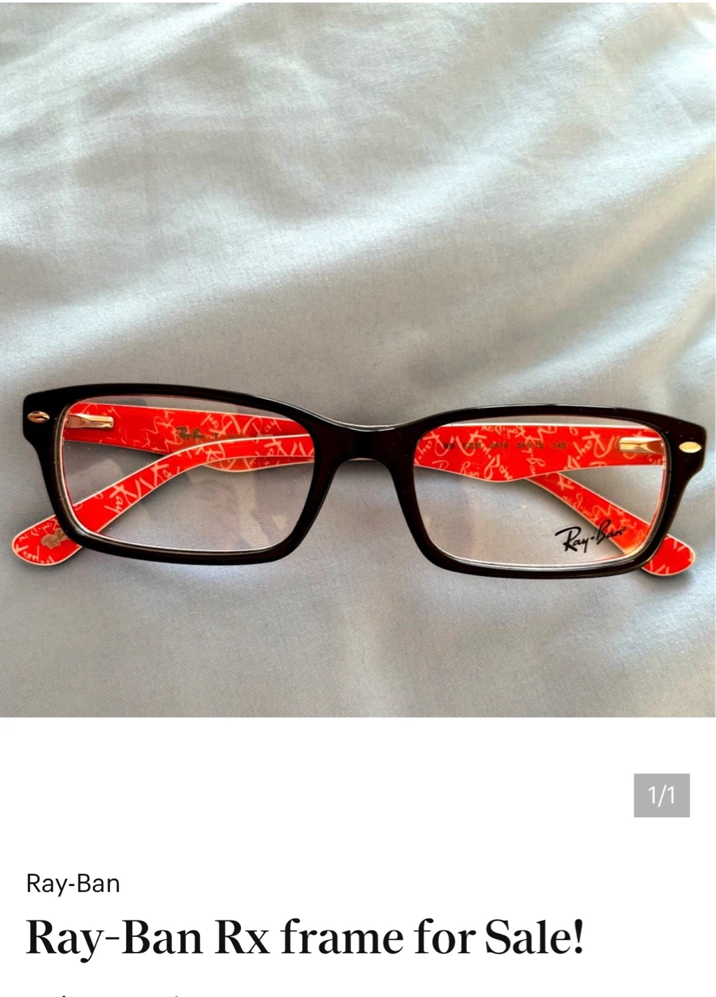 Ray-Ban Rx Eyeglass Frames