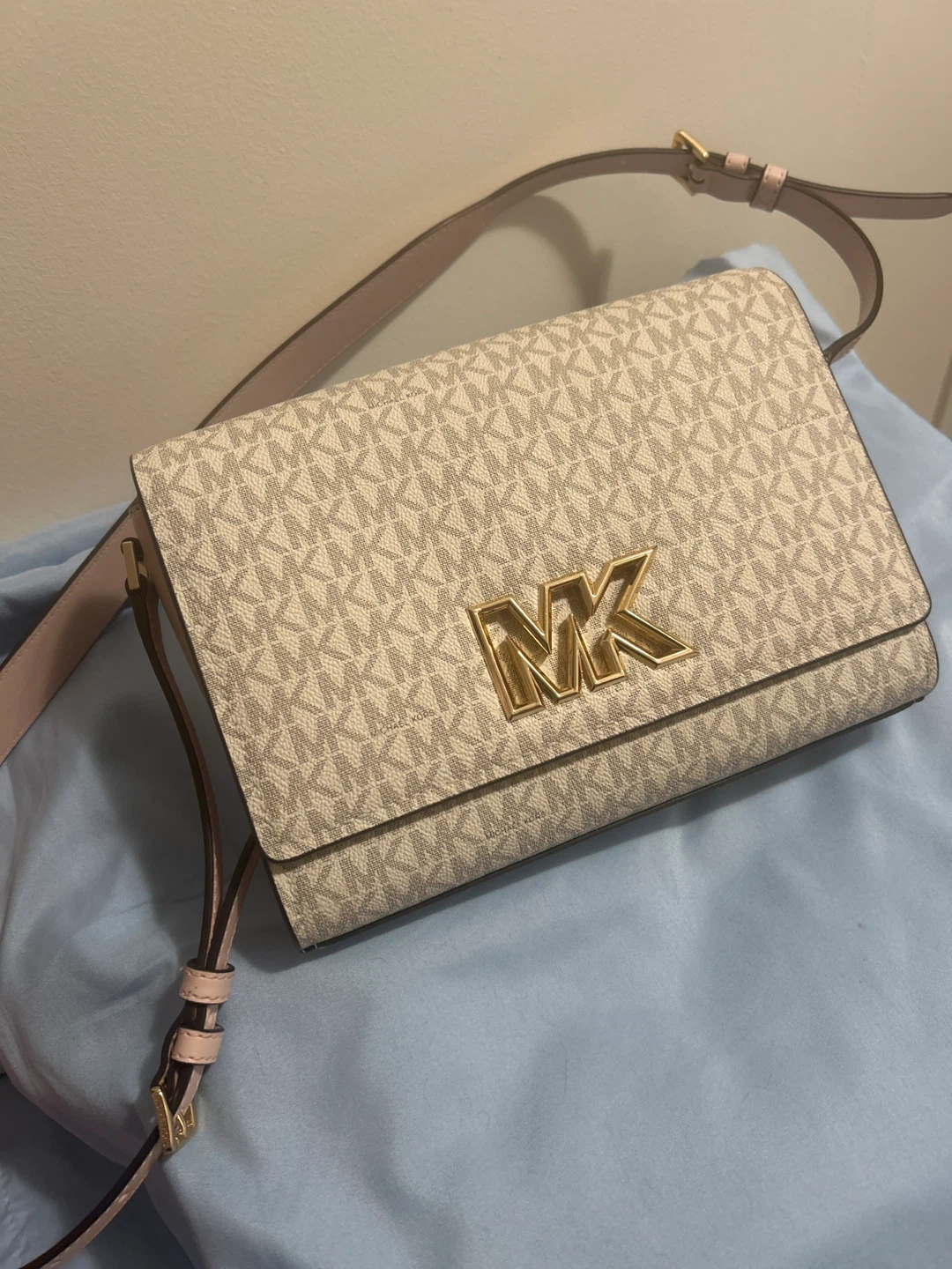 Michael Kors MK Logo Shoulder Bag