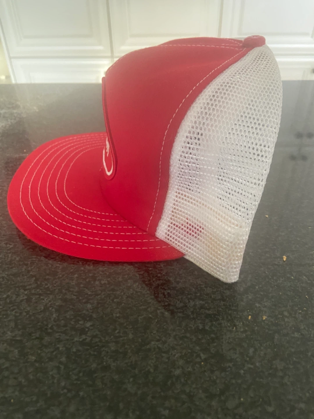 Palm Trucker Hat - Red/White - photo 4