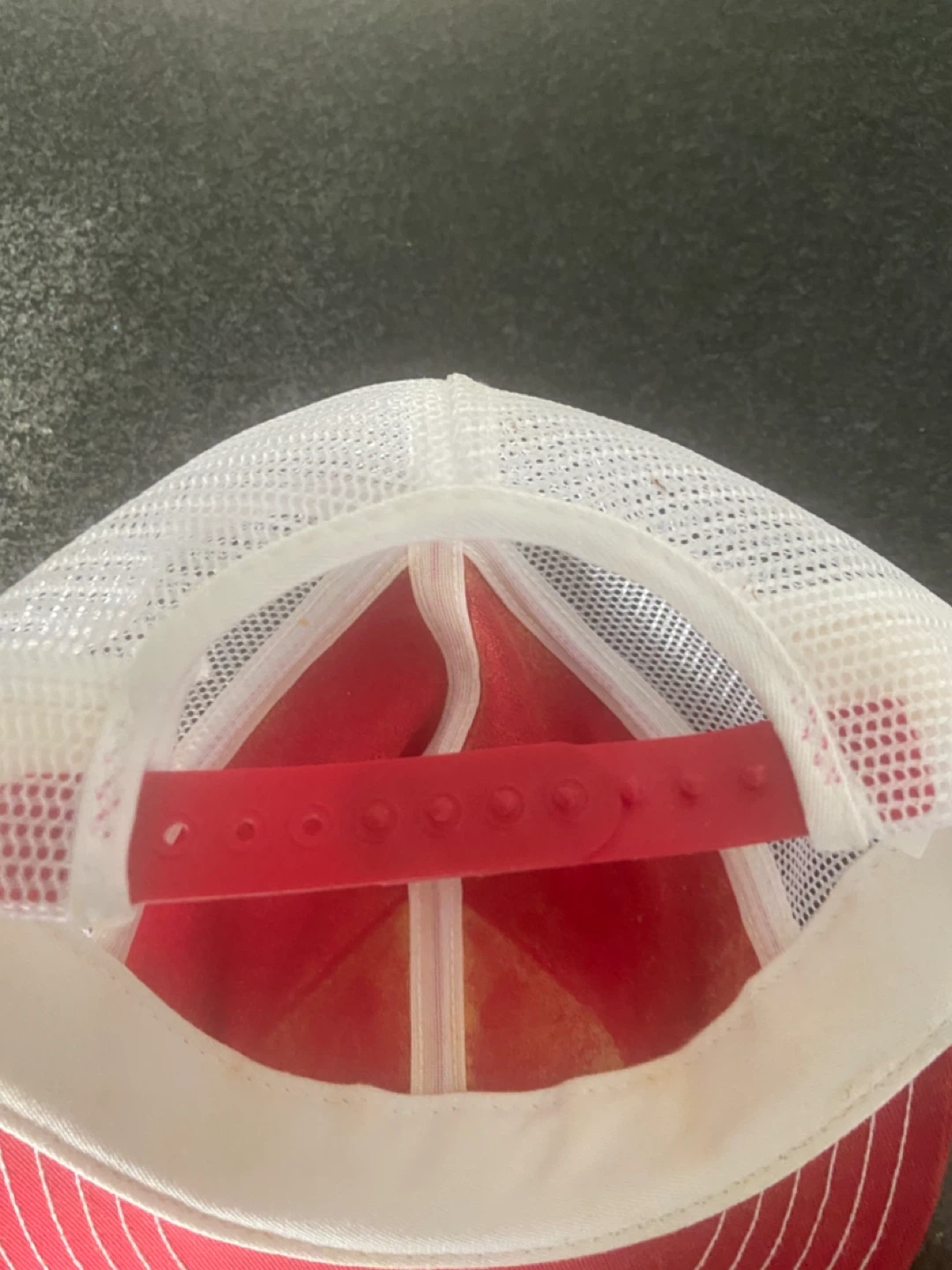 Palm Trucker Hat - Red/White - photo 3