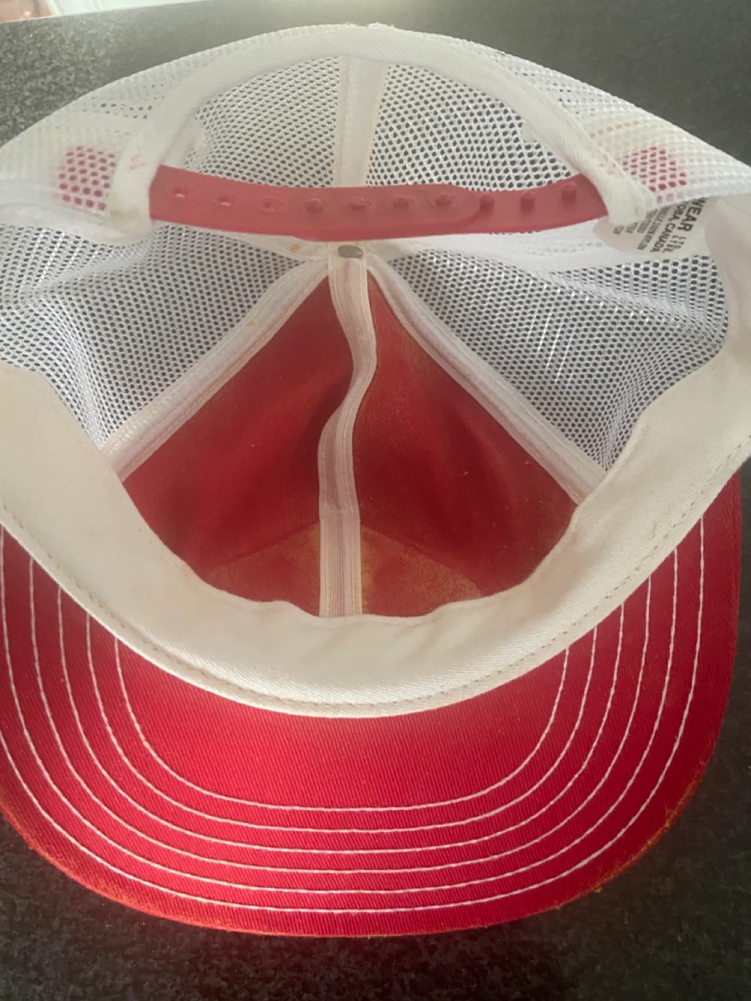 Palm Trucker Hat - Red/White - photo 2