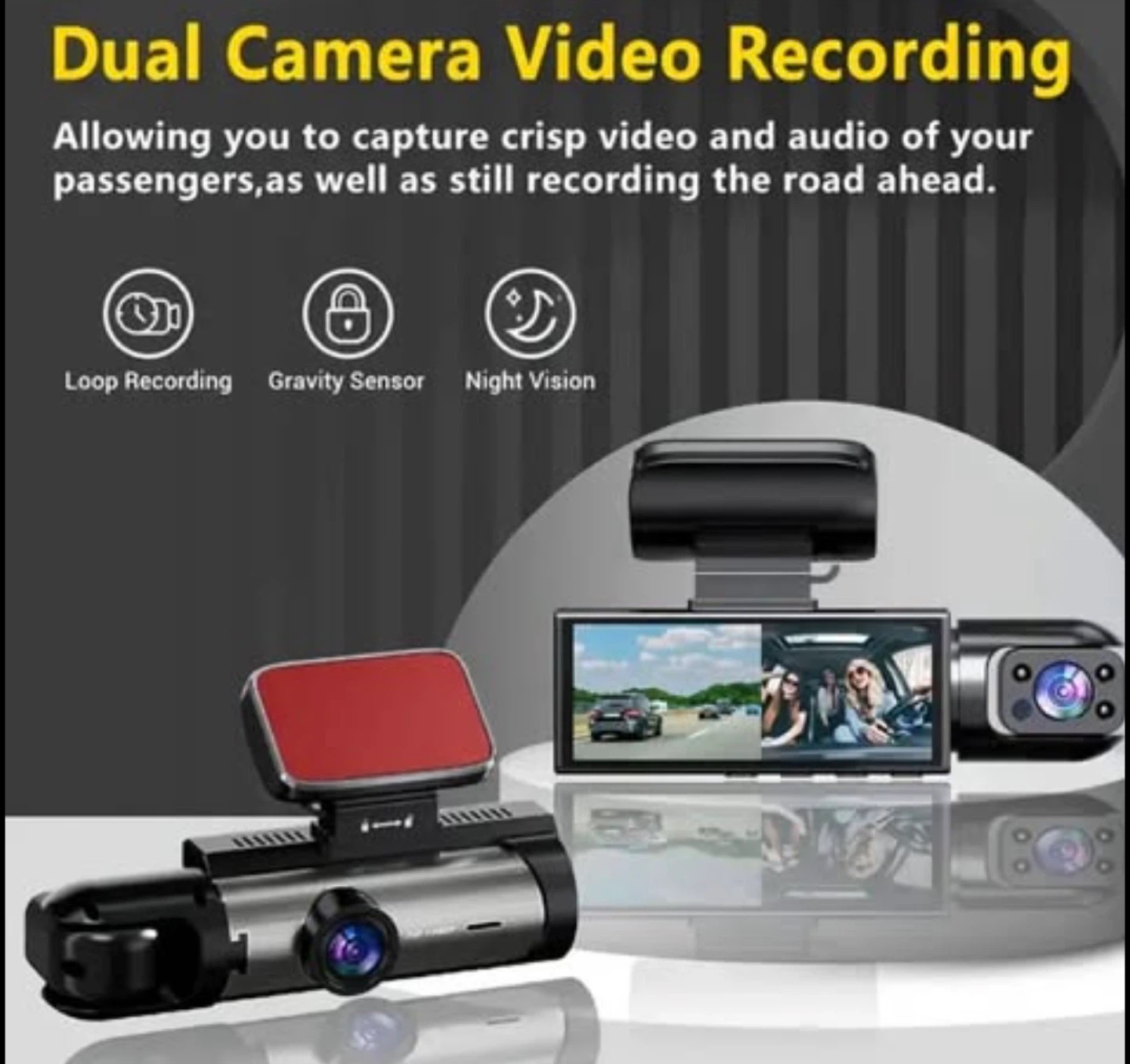 New 1080P Dual Dash Cam / Car Camera