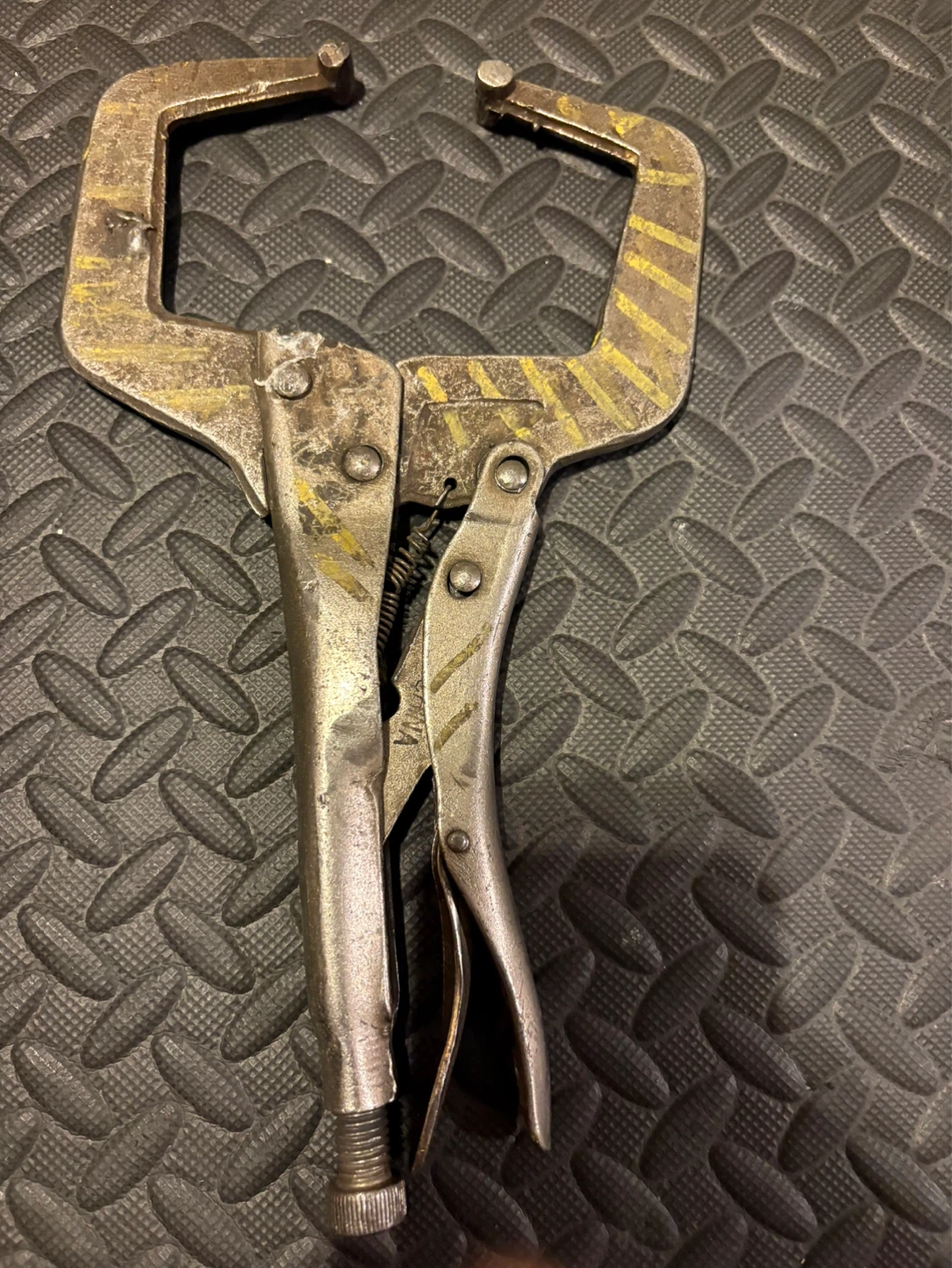 C-Clamp Locking Pliers