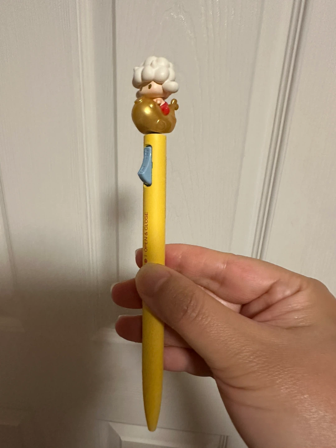 Yellow Cartoon Character Pen