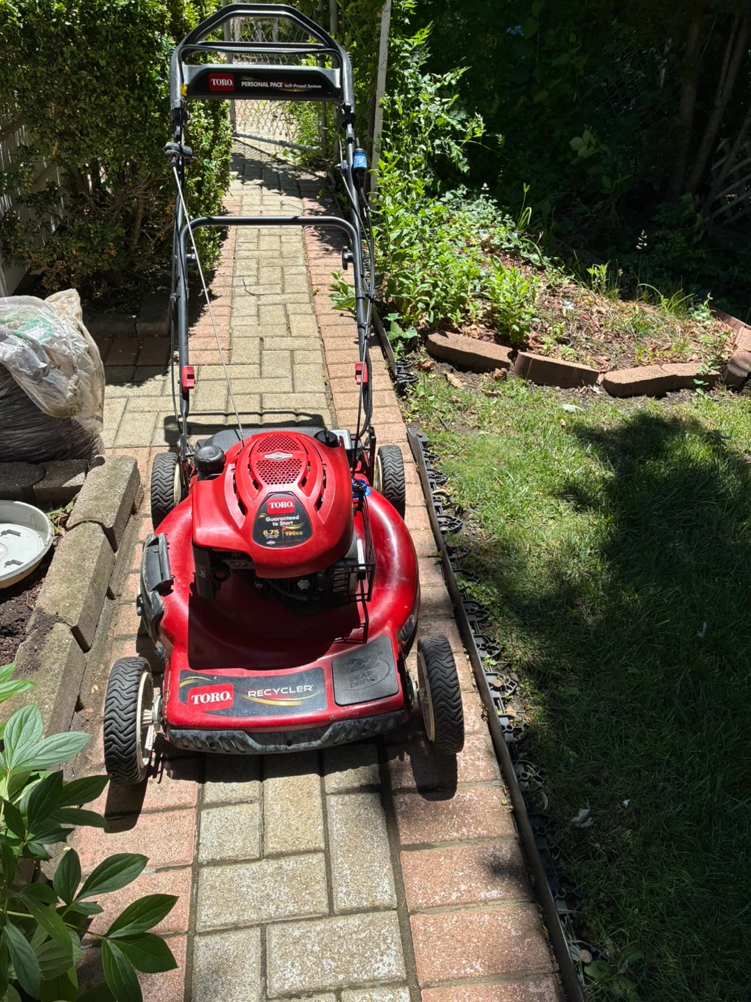 Toro 22 inch Recycler 190cc Rear Drive Lawn Mower - photo 3