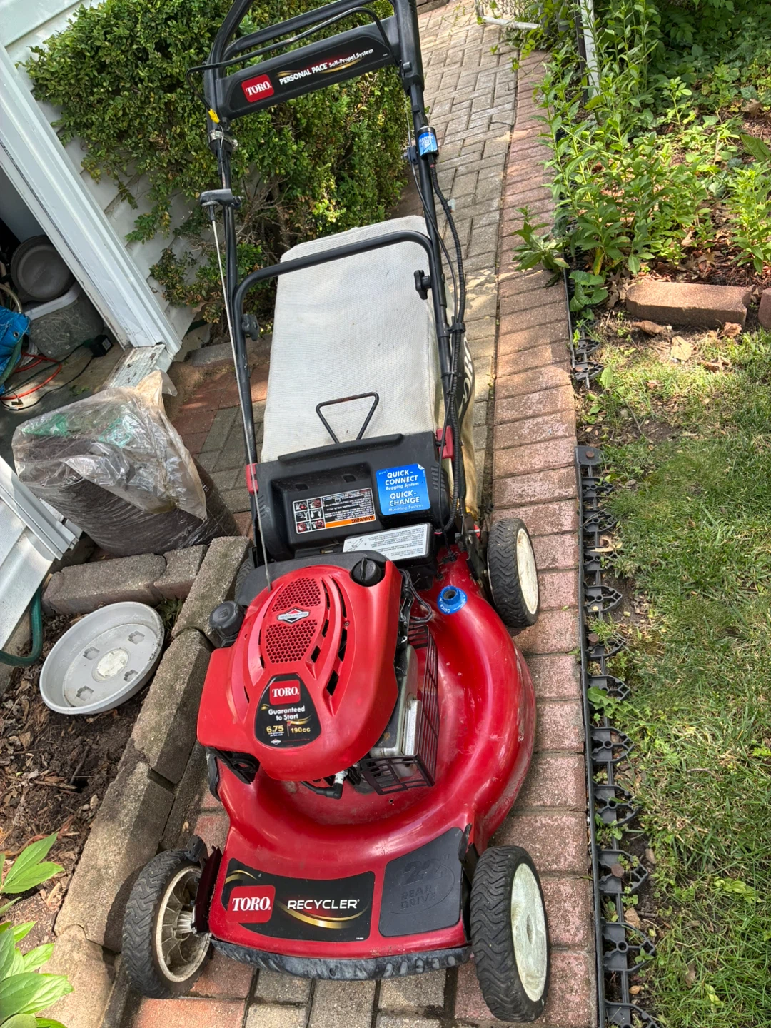 Toro 22 inch Recycler 190cc Rear Drive Lawn Mower - photo 2