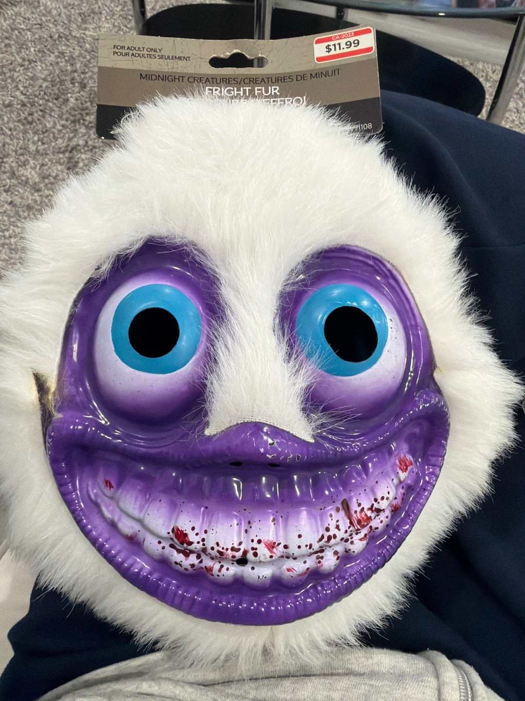 Midnight Creatures Fright Fur Mask