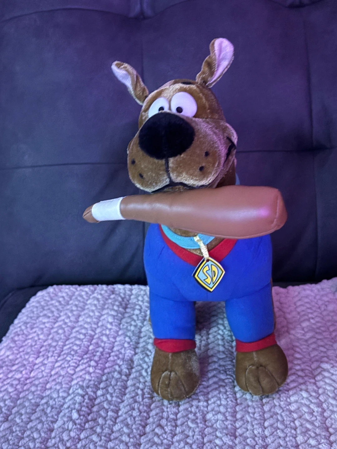 Retro Scooby-Doo Baseball Plush Toy - Ganz - photo 2