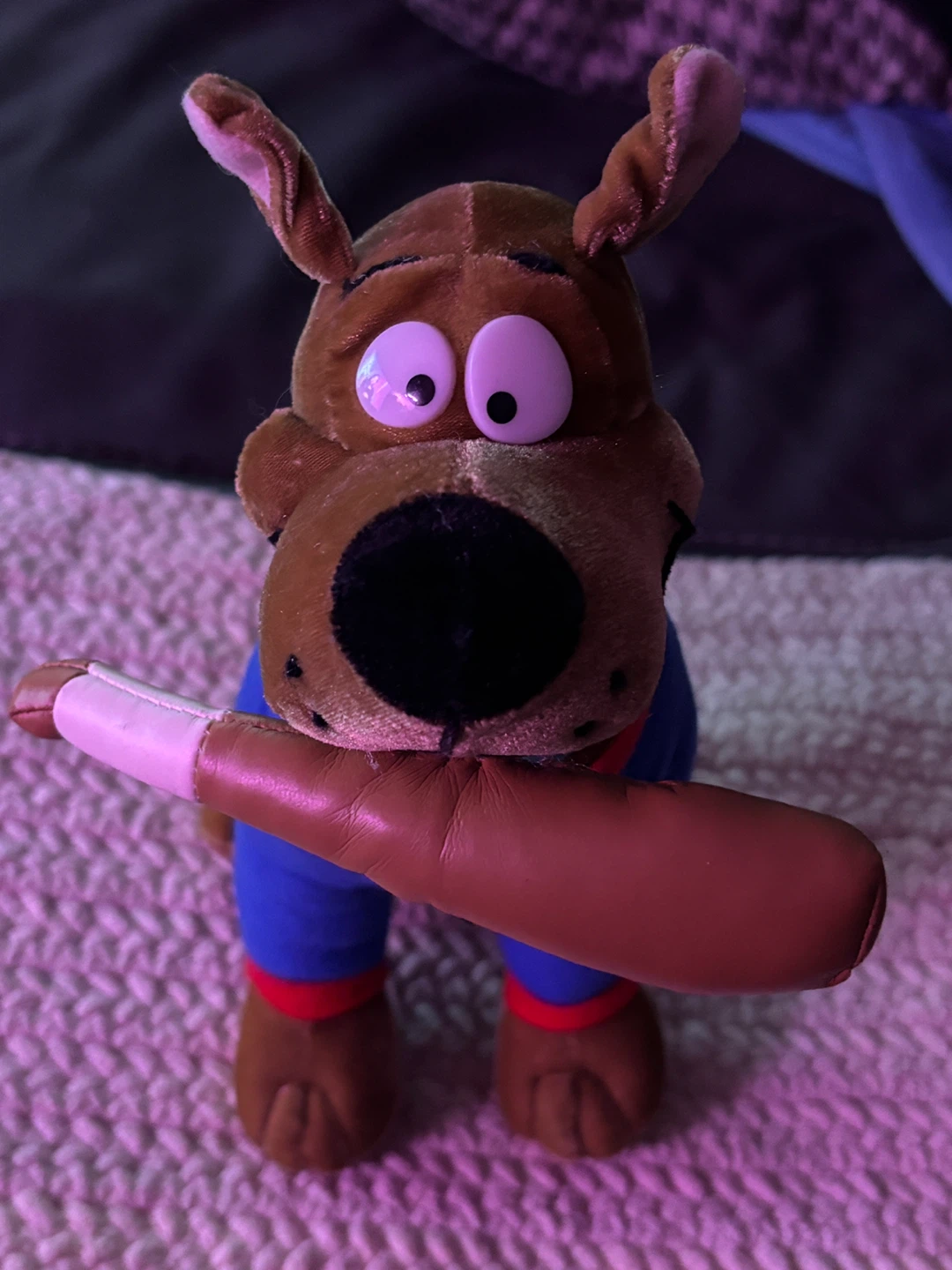 Retro Scooby-Doo Baseball Plush Toy - Ganz - photo 3