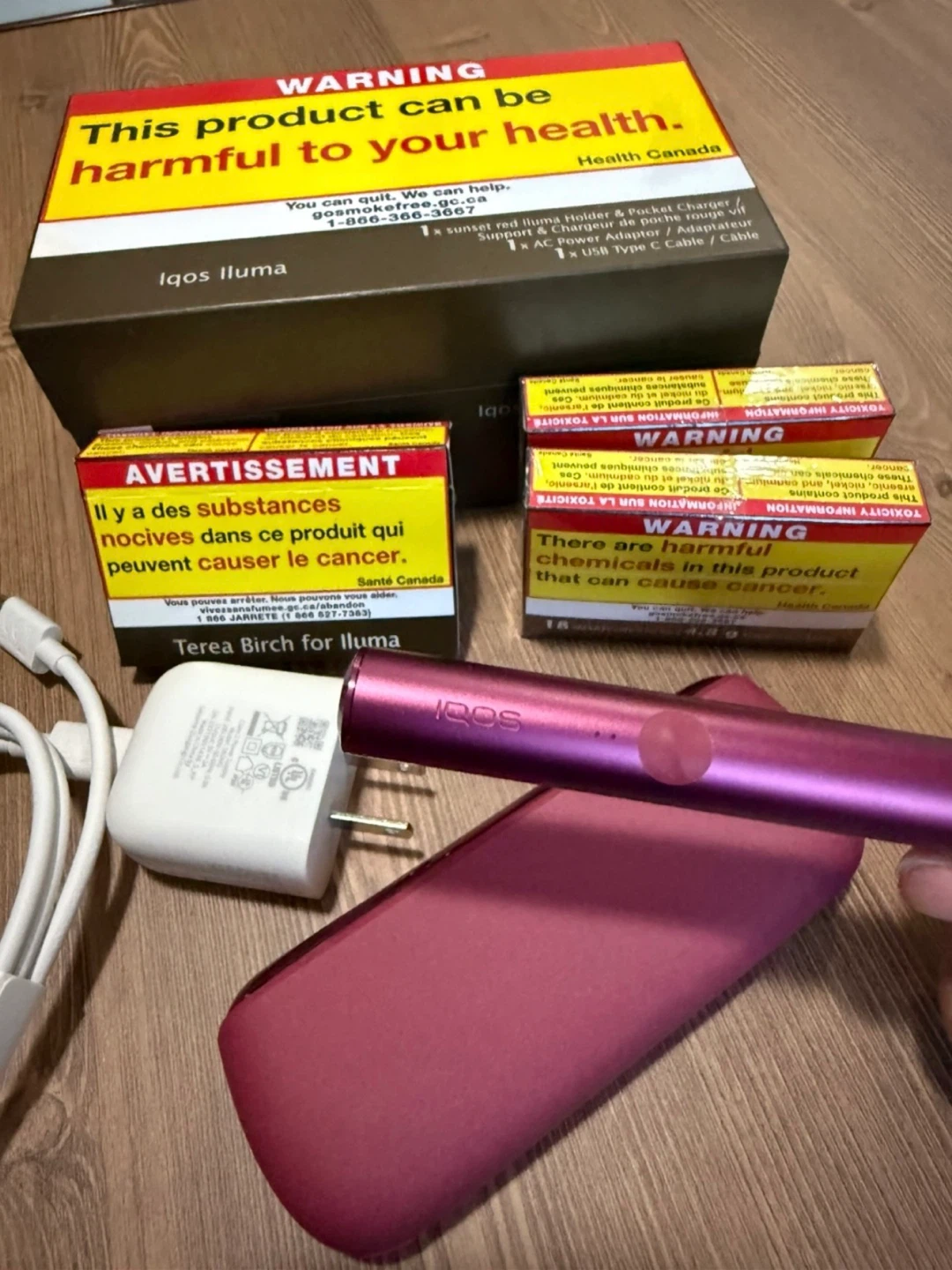 Iluma (Sunset Red) - Full Box + 3 Packs of Terea Birch - photo 2