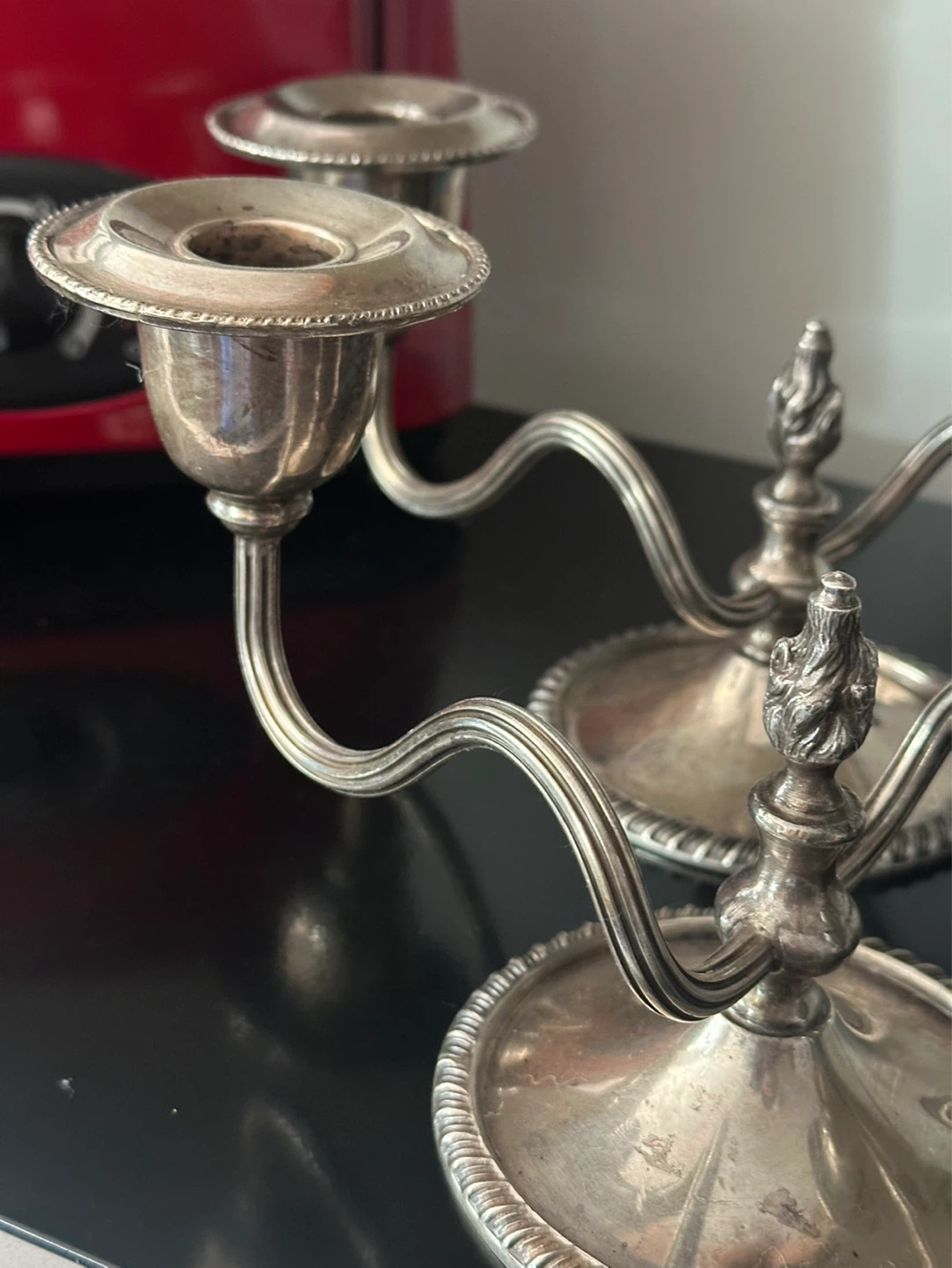 benedict proctor silver plate candlestick holders - photo 4